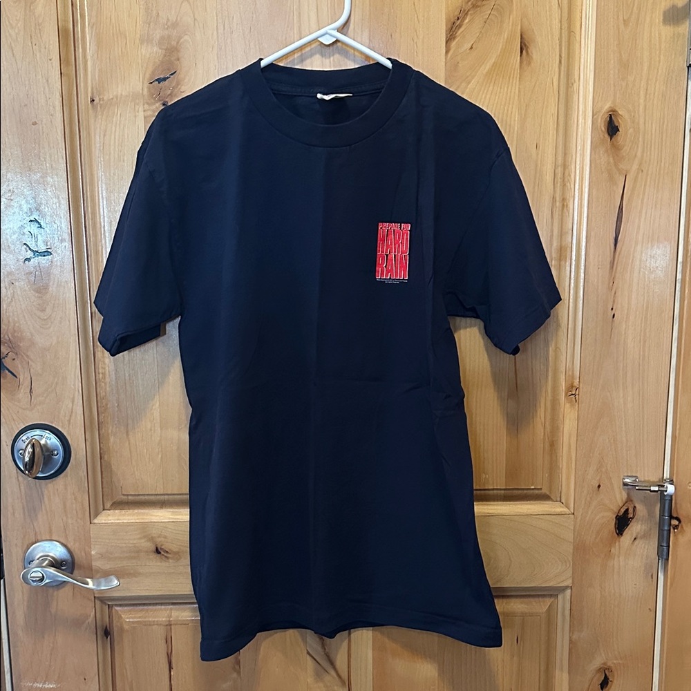 Navy Graphic T-Shirt Large